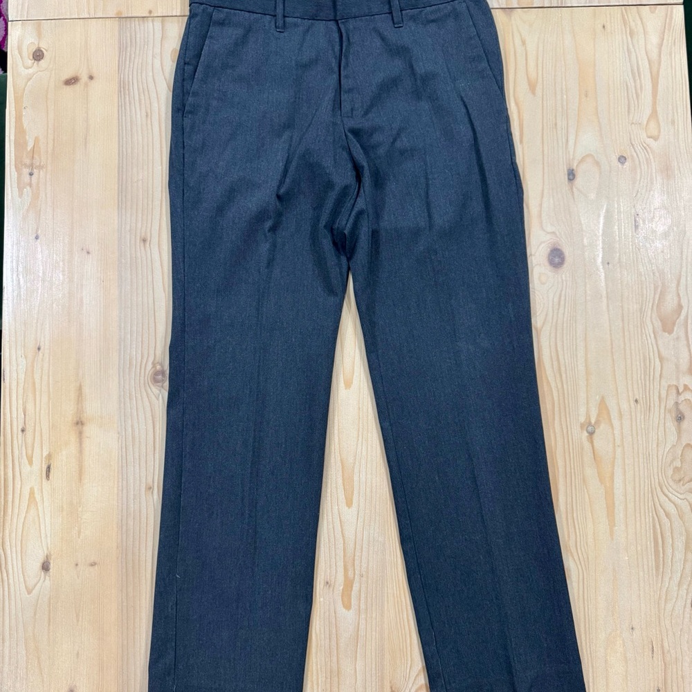 GAP Khakis Tailored Straight Fit Pants - Gray